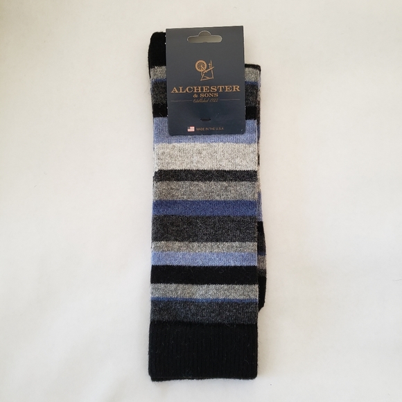 Alchester & Sons / B.Ella Underwear & Socks Alchester Black Blue